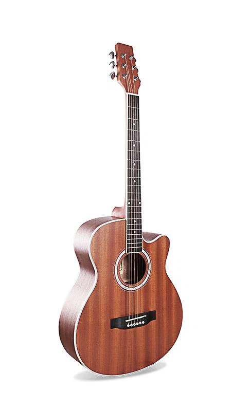 All-Mahogany Dreadnought Acoustic Guitar Natural