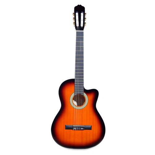 Guitarra clásica con cutaway de 39 pulgadas