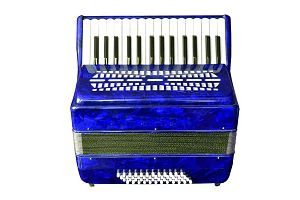 Acordeón de 30 teclas en tres colores