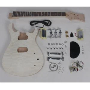 Kits de guitarra eléctrica de arce acolchado