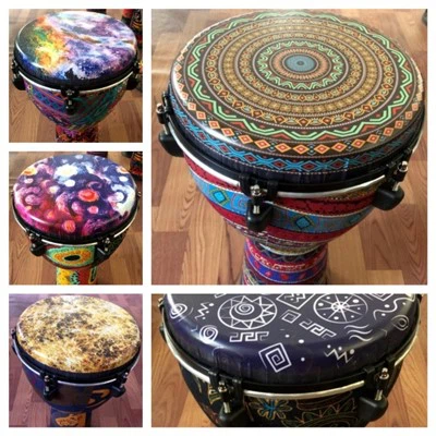 Instrumentos de percusión profesionales de tambores africanos de nivel básico