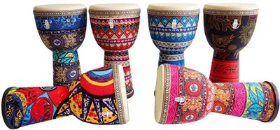 Modelo ligero Tambores africanos sin afinación para principiantes